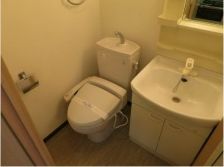 【トイレ】　温水洗浄便座＆洗面台